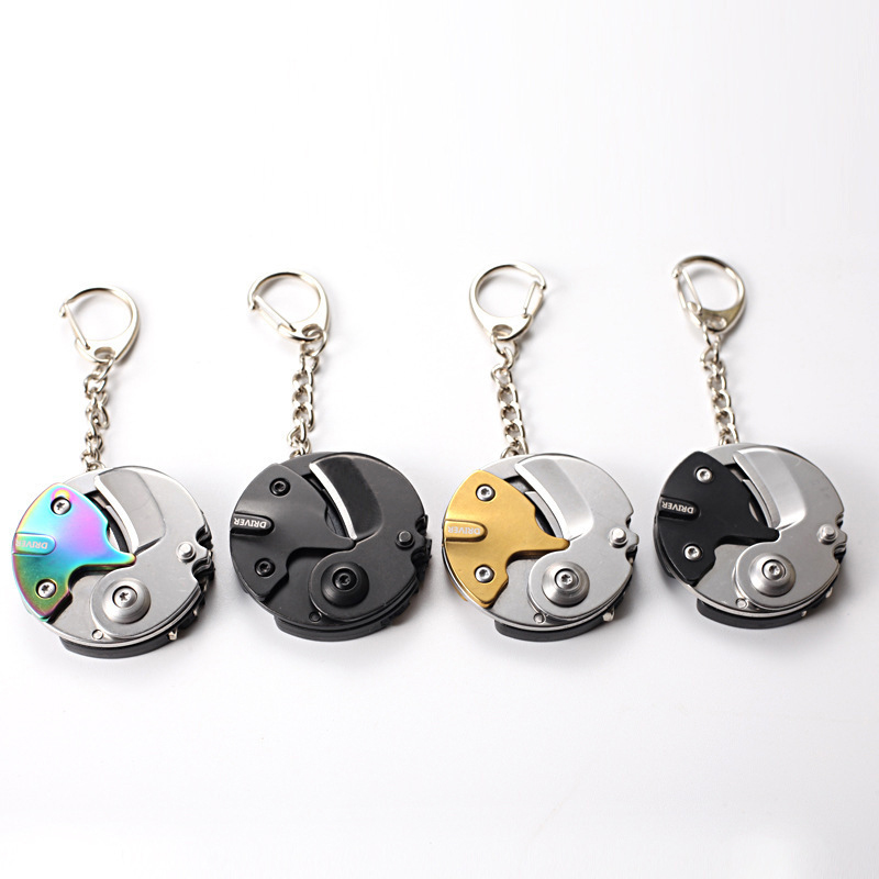 Chaveiro multifuncional com fa - Edc Carry Pocket Knife avaliação e preço